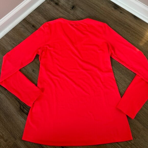 Under Armour Women's Long Sleeve Tee - Red - Picture 4 of 7